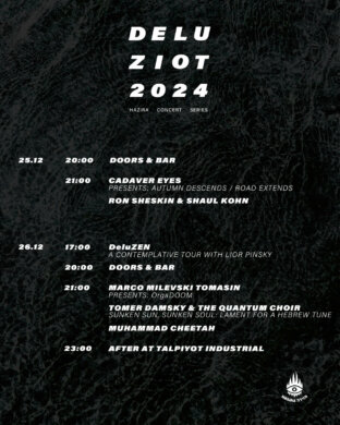 DELUZIOT | Thursday 26.12.24 - Program_Post